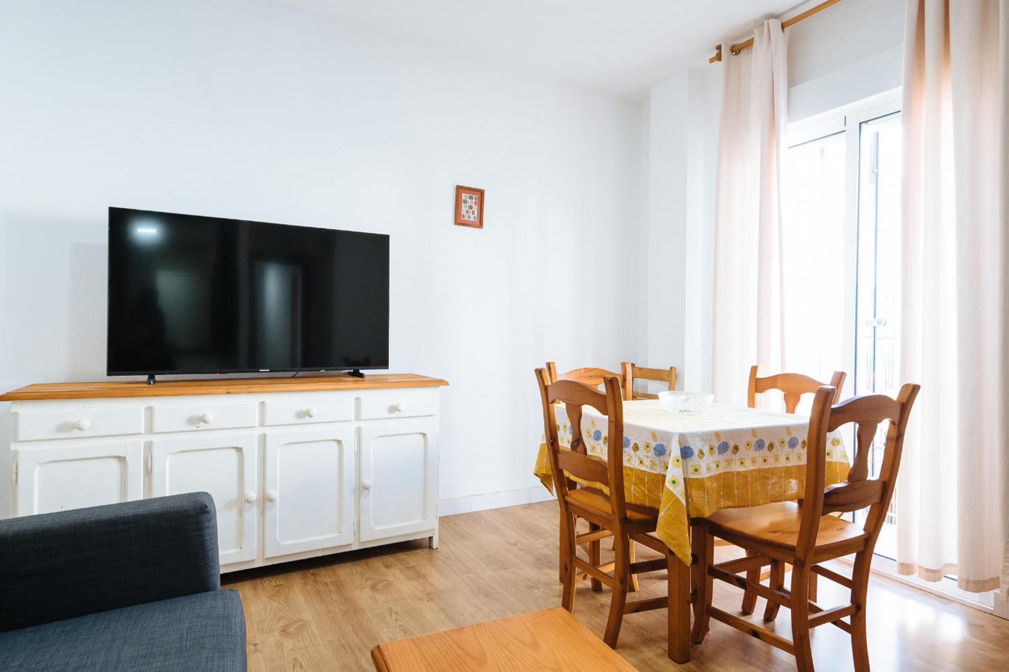 apartamento con parking plaza del museo Siviglia Esterno foto